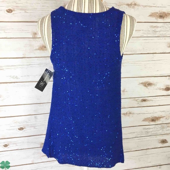 NWT International Concepts Blue Tank Top Size XS - Picture 2 of 10